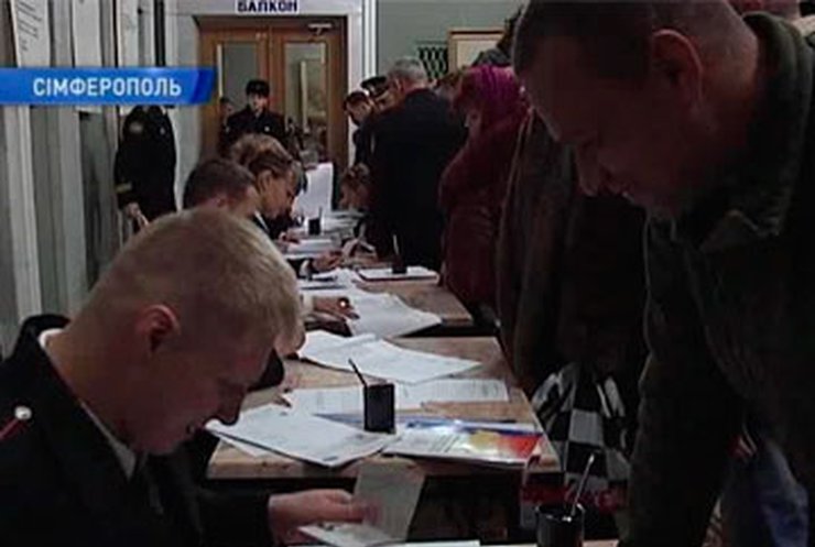 В Крыму голосовали более 10 тысяч россиян