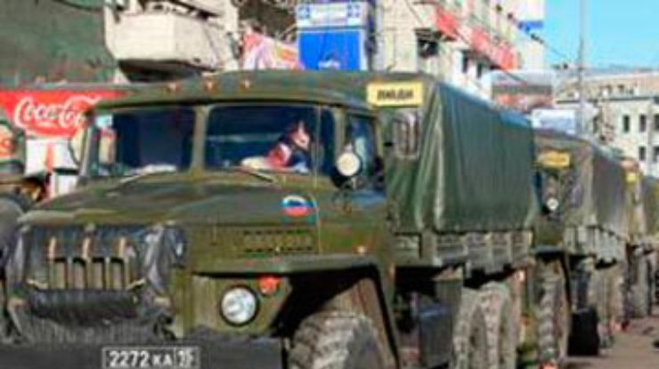 Внутренние войска будут в Москве до конца недели