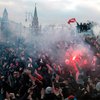 Сегодня на Болотную площадь в Москве вышли националисты