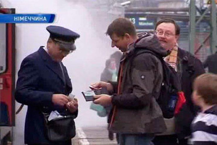 В Германии курсирует рождественский поезд