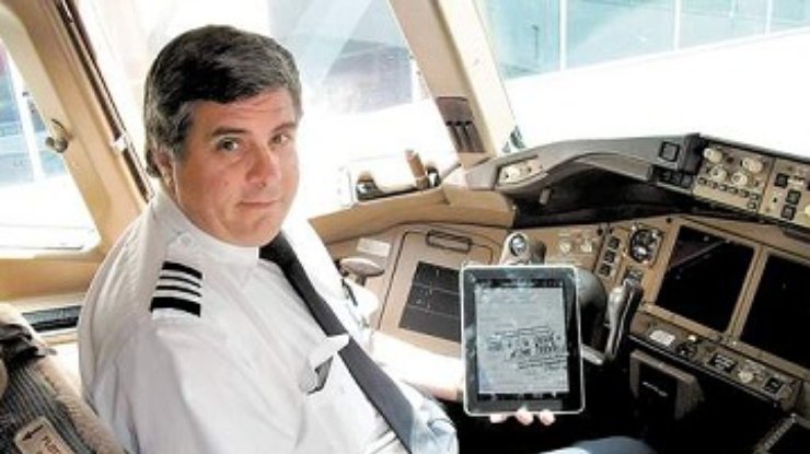 Американские пилоты будут летать по iPad