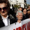 В Афинах протестовали пенсионеры