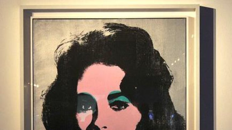 Портрет Элизабет Тейлор работы Энди Уорхола ушел с молотка за 662 тысячи