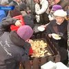Польские малоимущие получили сытный рождественский обед от мецената