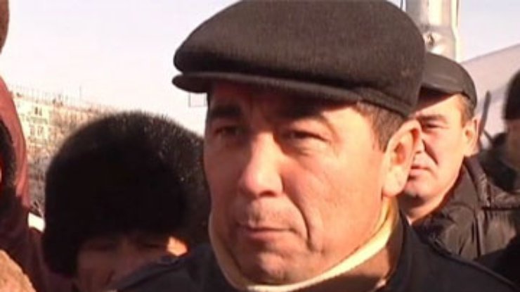 В казахском городе Актау снова собрались люди