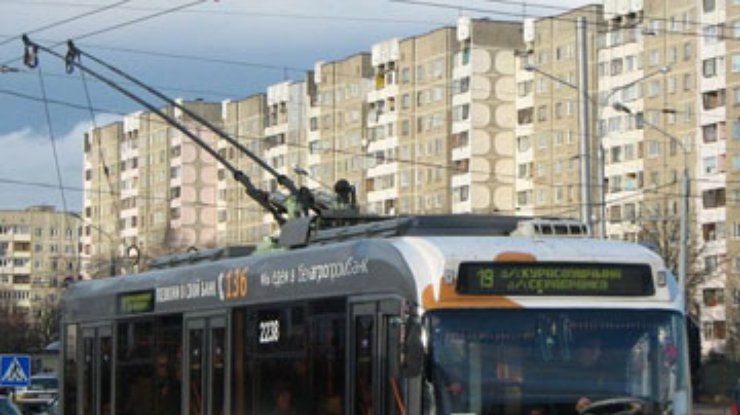 Водители трамваев и троллейбусов в Житомире не вышли на работу