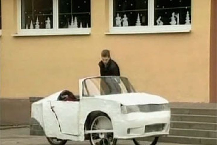 Белорусский школьник собрал электромобиль