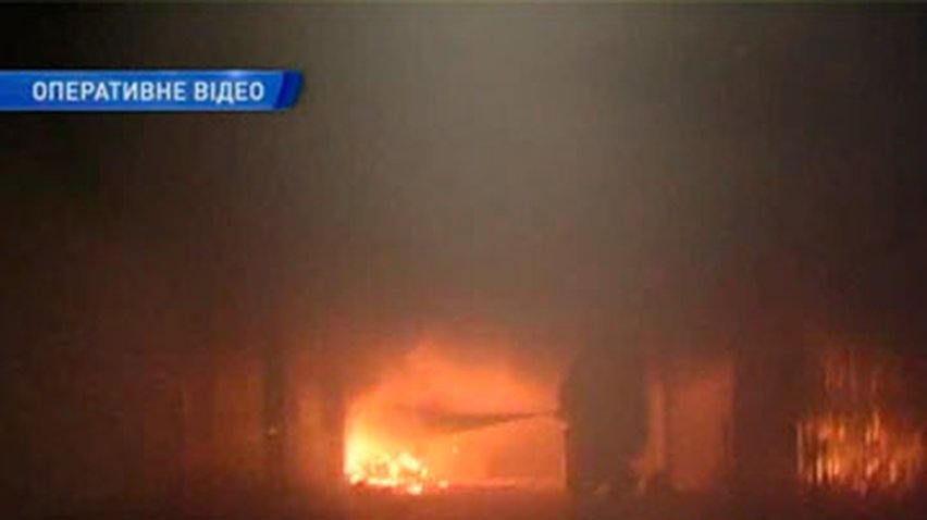 В Киеве горели киоски в подземном переходе