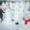 В Москве прошел парад снеговиков