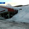 На Аляске выпало рекордное количество снега