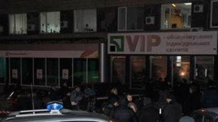 Видеозапись во время ограбления банка в Донецке не велась