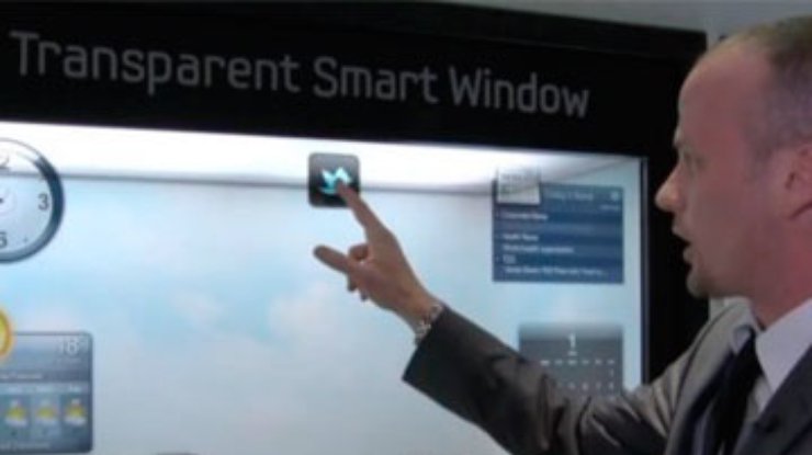 Samsung представил прозрачный 22-дюймовый дисплей