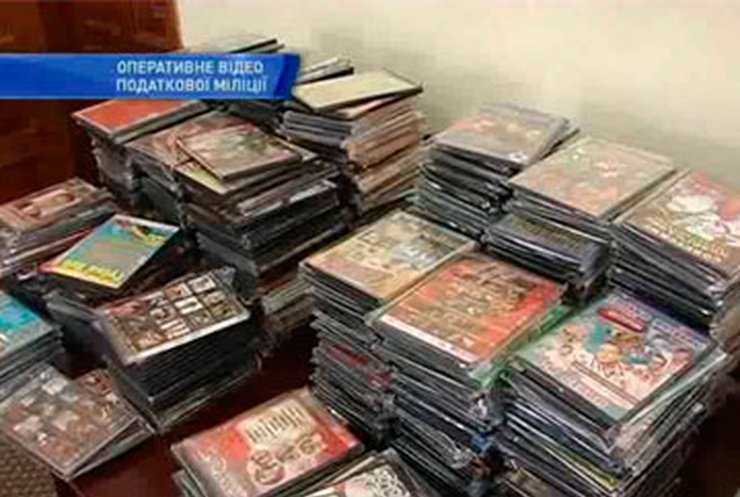 В Тернополе задержали торговцев нелицензионными DVD-дисками