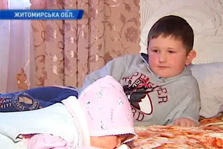 На Житомирщине родилась девочка-богатырь