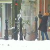 Нью-Йорк засыпало снегом