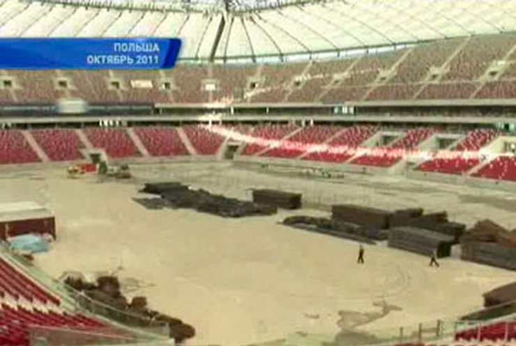 Варшавский стадион к Евро-2012 забраковали пожарные