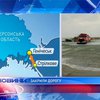 Из-за подъема уровня воды в Азовском море затоплена трасса Геническ-Стрелково
