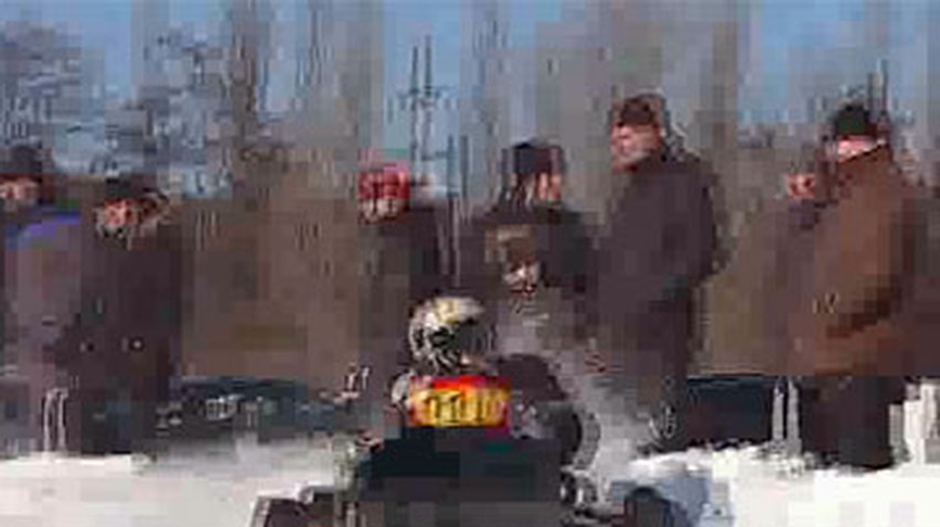 В Чернигове прошли соревнования по зимнему картингу