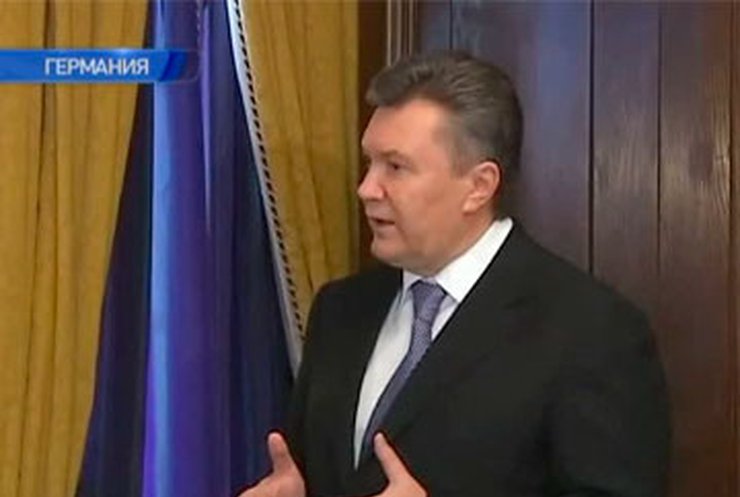 Янукович: Украина будет диверсифицировать поставки газа