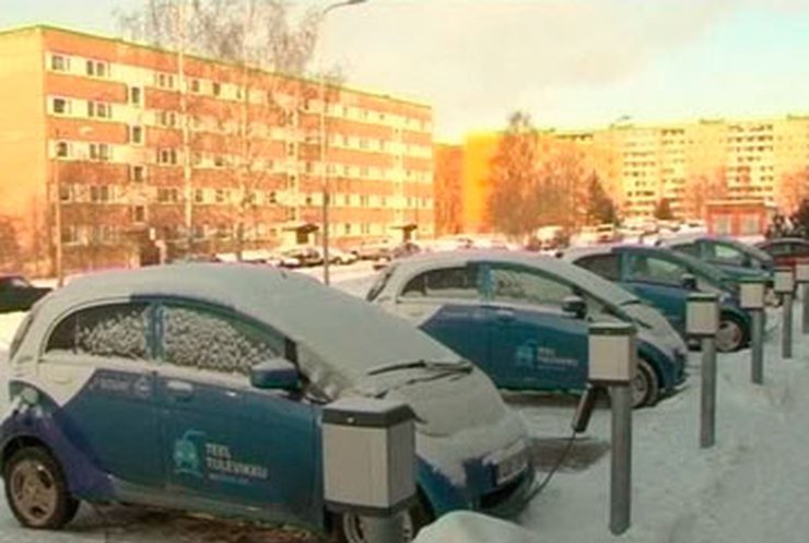 Эстонские электроавтомобили не выдерживают морозов