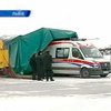 Мальчика, выжившего при пожаре,перевезли на борт самолета в Бостон