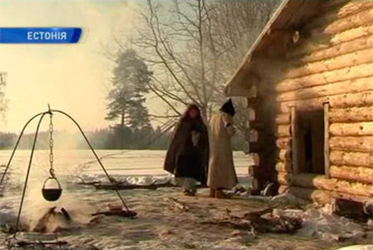 Эстонские студенты решили лично узнать, как выживали в морозы их предки