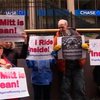 В Нью-Йорке собаки протестовали против кандидата в президенты