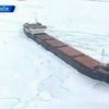 В Азовском море в ледяном плену застряли 20 судов