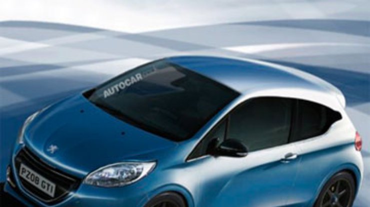 Peugeot показала "заряженный" прототип 208 GTi