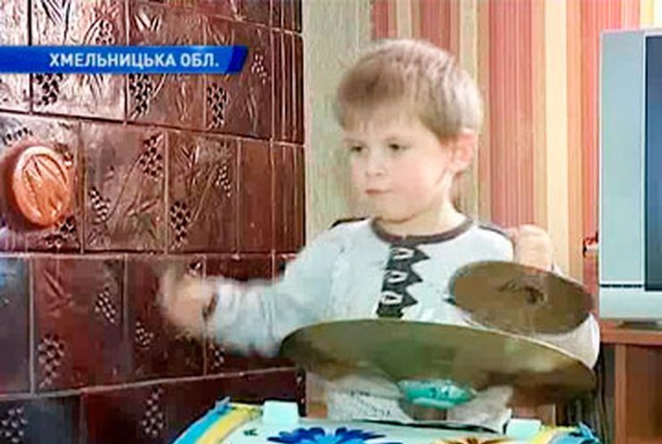 На Хмельнитчине живет вунденркинд-барабанщик