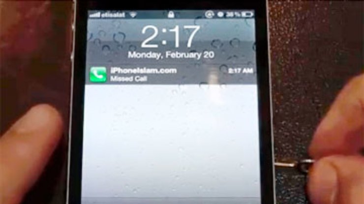 Скрепка помогла взломать пароль в iPhone