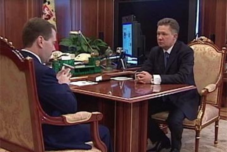 Медведев хочет увеличить проектную мощность "Южного потока"