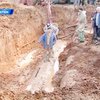 В Евпатории продолжается ликвидация поломки магистрального водопровода