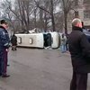 В Запорожье маршрутка с пассажирами врезалась в грузовик