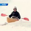 Литовские байдарочкники провели соревнования на льду