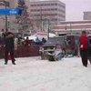 На Аляске проходит заезд на собачьих упряжках