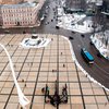 Память Шухевича почтили на Софийской площади в Киеве без пафоса и шума