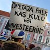 В Эстонии стартовала массовая забастовочная кампания