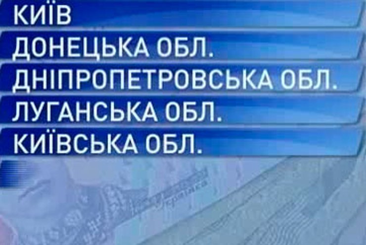 В Украине назвали регионы с самой высокой зарплатой