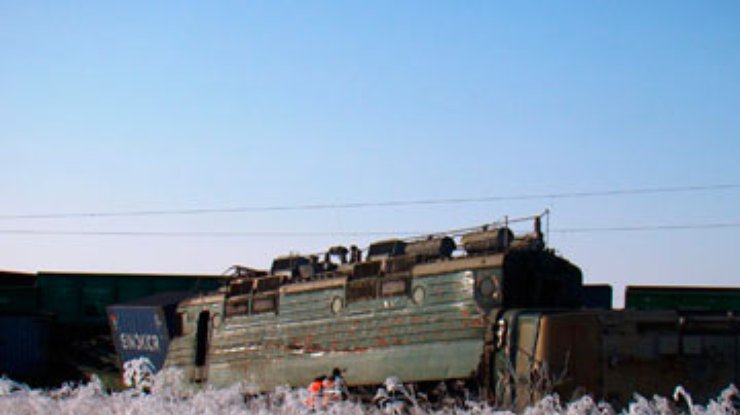В России винят украинский завод в аварии поезда