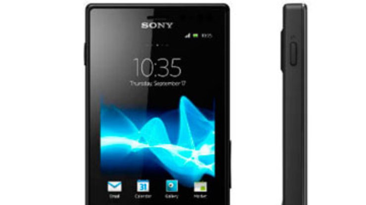 Sony представила смартфон Xperia sola