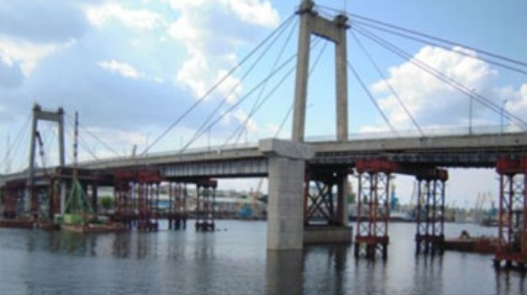 В Киеве надумали снести мост на Рыбальский полуостров