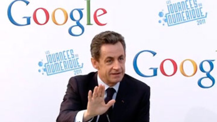 Саркози снова поднял вопрос о введении "налога на Google"