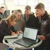 В Днепропетровске прошли соревнования по запуску бумажных самолетиков