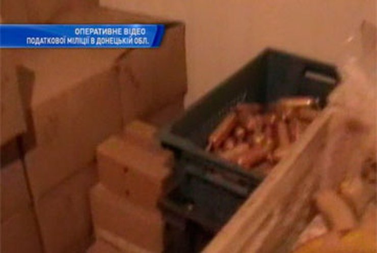 В Макеевке обнаружили склад с колбасой и сыром неизвестного происхождения