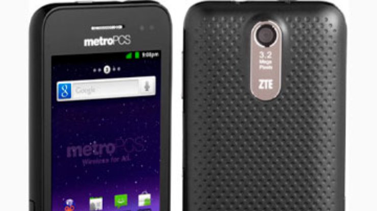 ZTE презентовала Android-смартфон начального уровня Score M
