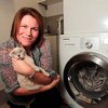 В Австралии кот спас свою подругу из стиральной машинки