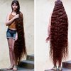 12-летняя девочка из Бразилии впервые пойдет к парикмахеру