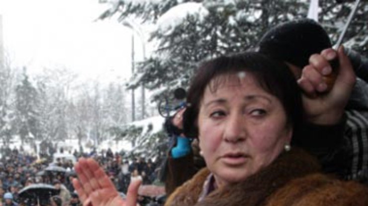 Южноосетинскую оппозиционерку Джиоеву отпустили из больницы домой