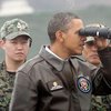 Обама побывал на границе двух Корей